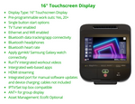 Star Trac 8RB Recumbent Bike W/ 16" Touchscreen Display (New)