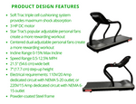 Star Trac STRX Treadmill W/ LCD Display (New)