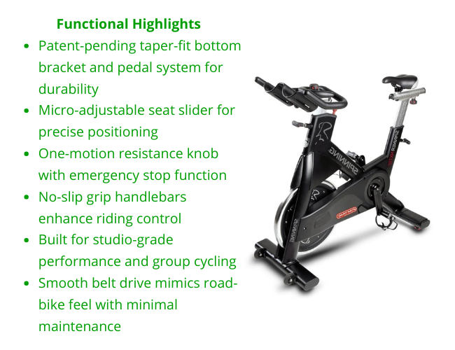 Star Trac NXT Black Belt Indoor Cycle Spin Bike (Pre-owned)