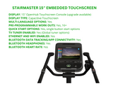 Stairmaster 4G Gauntlet Stepmill W/15" Embedded Display (New)