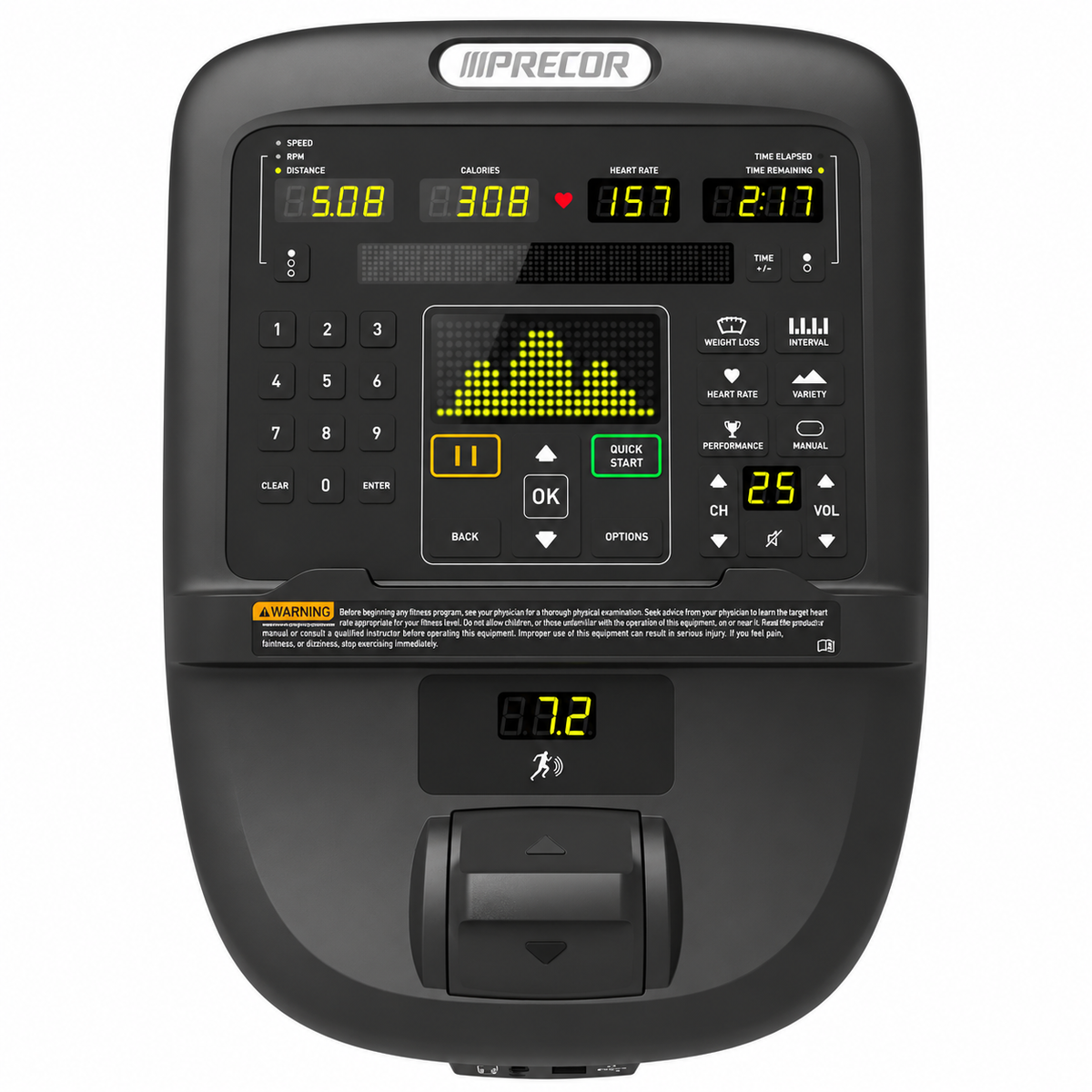 Precor SCL 835 Stair Climber with P31 Console (Refurbished)