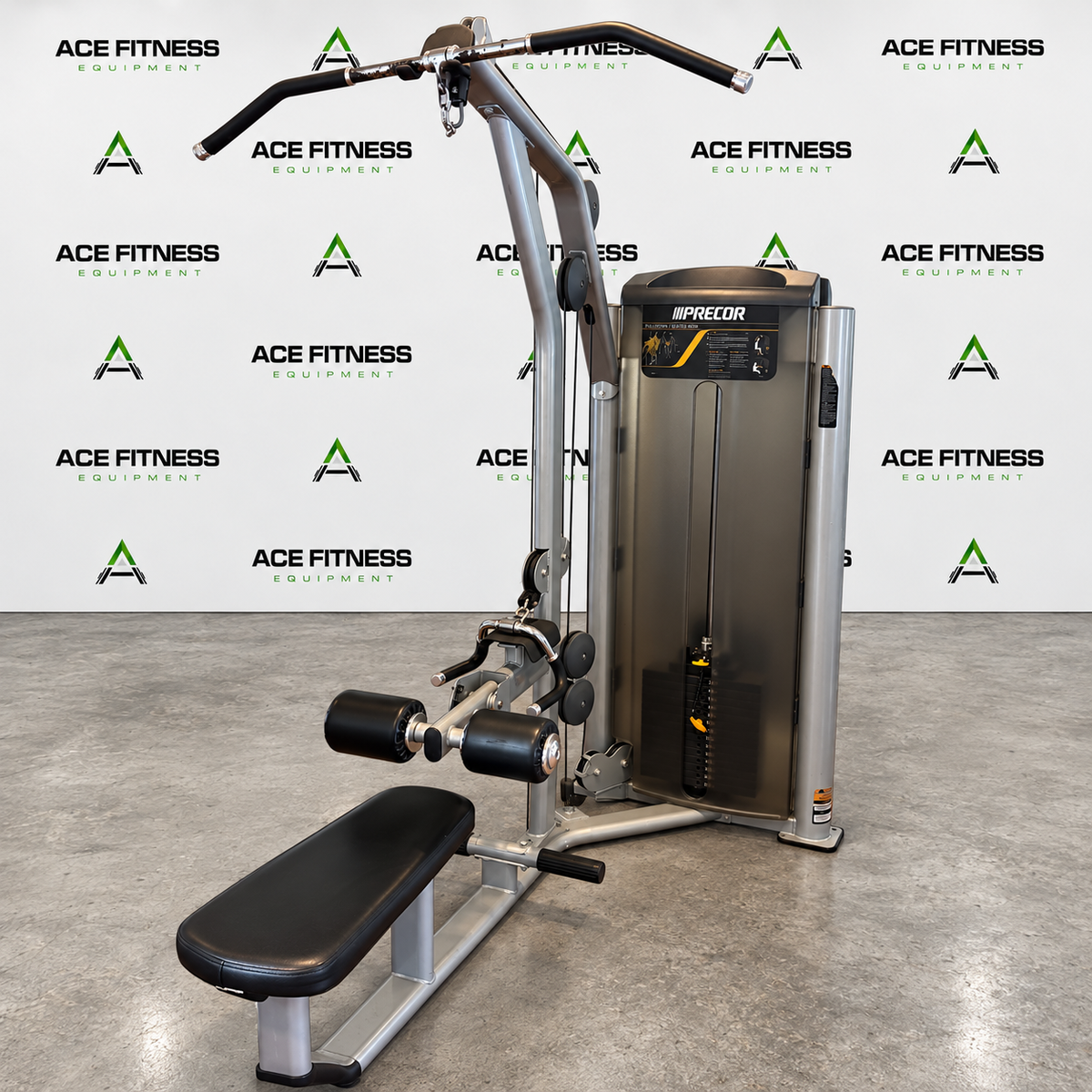 Precor Vitality Series Lat Pulldown / Seated Row (Certified Pre-Owned)