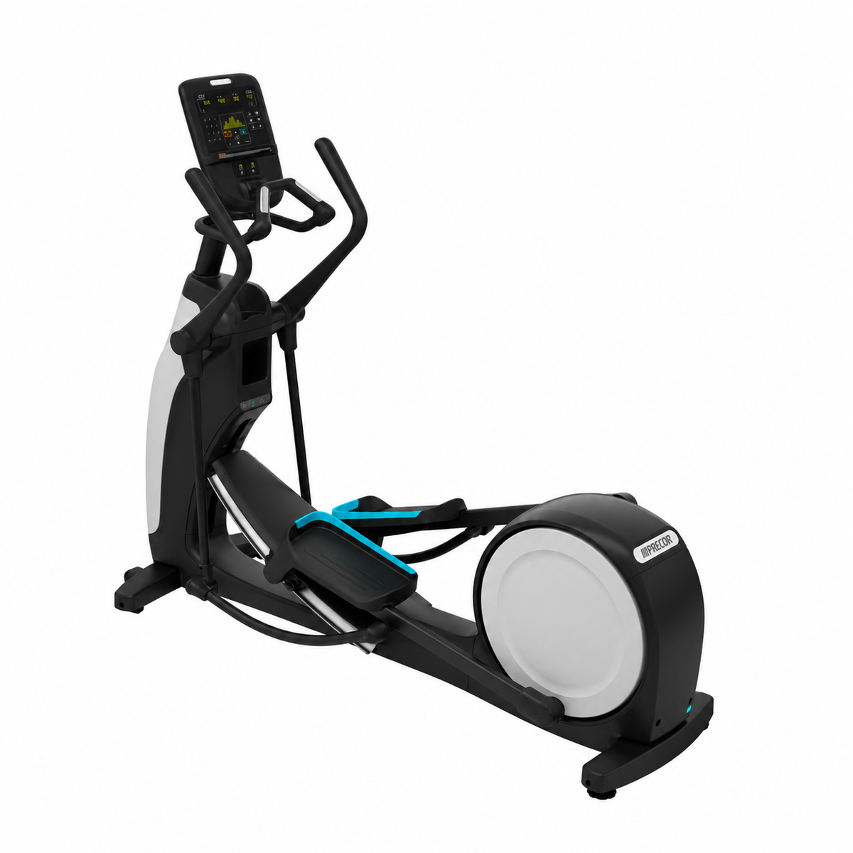 Precor EFX 835 Elliptical with P31 Console & Converging CrossRamp (Refurbished)