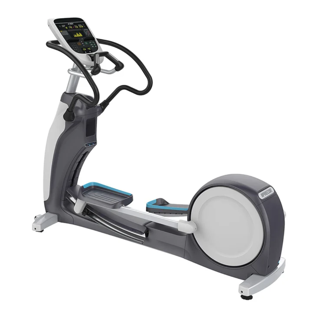 Precor EFX 833 Elliptical w/ Converging Crossramp + p30 Console (Refurbished)
