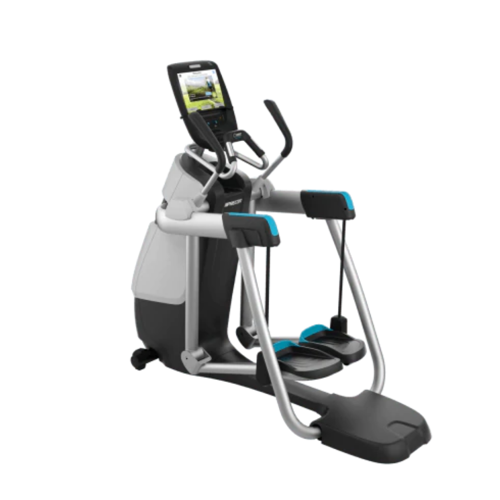 Precor AMT 885 w/ Open Stride + P82 Console (Refurbished) – Ace