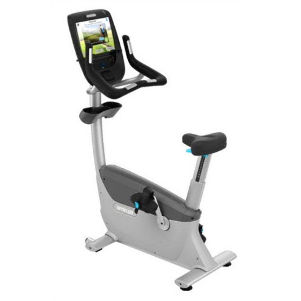 Precor UBK 885 Upright Bike + P82 Console (Refurbished)
